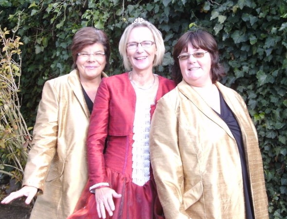 v.l.n.r. Anthena Knorr, Angelika Glanz und Gudrun Lehmann